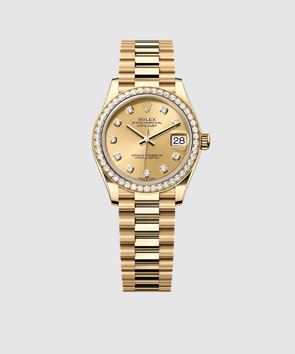 Nghệ sĩ Việt Hương khiến giới mộ điệu trầm trồ khi sở hữu chiếc đồng hồ nạm kim cương. Ảnh: Rolex