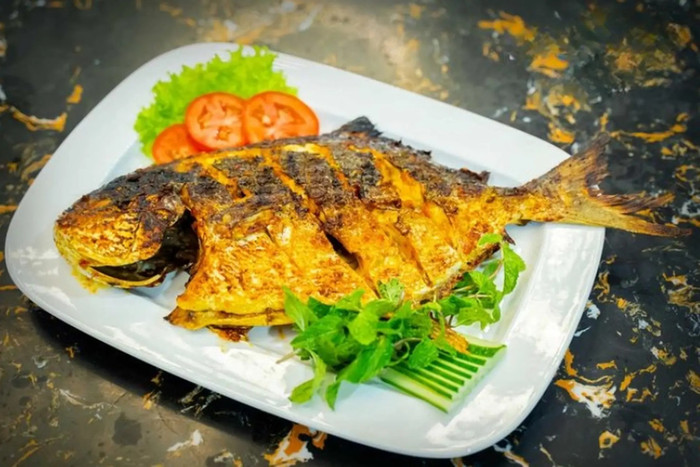 Món cá chim nướng muối ớt. (Ảnh minh họa từ Internet)