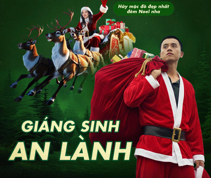 Mai Tài Phến đã tung ảnh đón Giáng sinh cùng Mỹ Tâm theo cách không thể đặc biệt hơn. Ảnh: FBNV