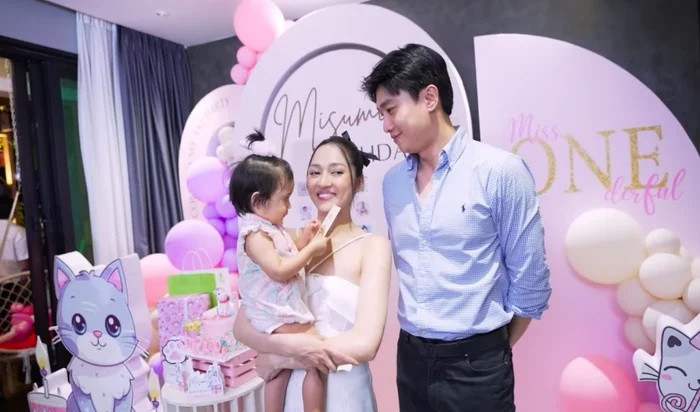 Quốc Trường từng đến chung vui tại một bữa tiệc của con gái Bảo Ảnh. (Ảnh FBNV)