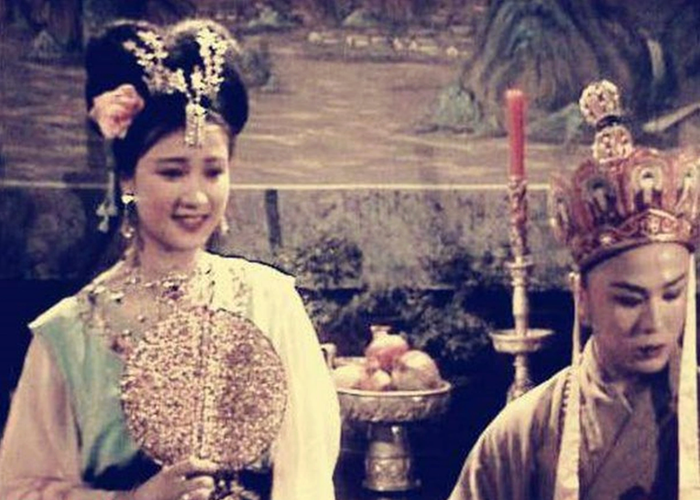 Hà Tình từng gây ấn tượng với lối diễn xuất tự nhiên khi đóng phim Tây Du Ký. Ảnh chụp màn hình