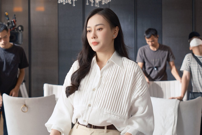 Thành công lớn nhất trong năm 2025 của Phương Oanh là trở lại diễn xuất và được khán giả đón nhận (Ảnh: NSX).