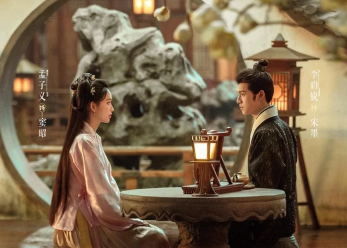 Tạo hình cổ trang lãng mạn và đầy định mệnh giữa hai nhân vật chính