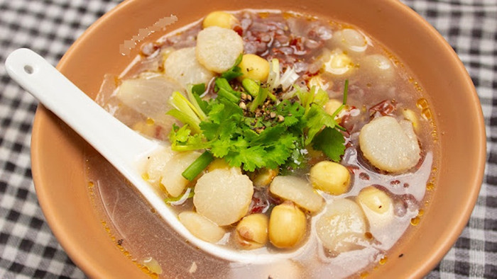 Cháo sò điệp hấp dẫn, bổ dưỡng.