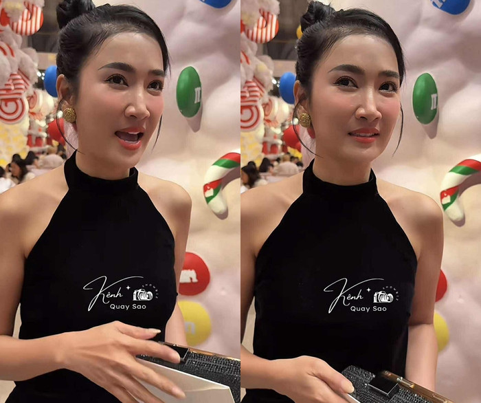 Quỳnh Lam hài hước tiết lộ dự định kết hôn vào năm sau. (Ảnh từ TikTok Kênh quay sao)