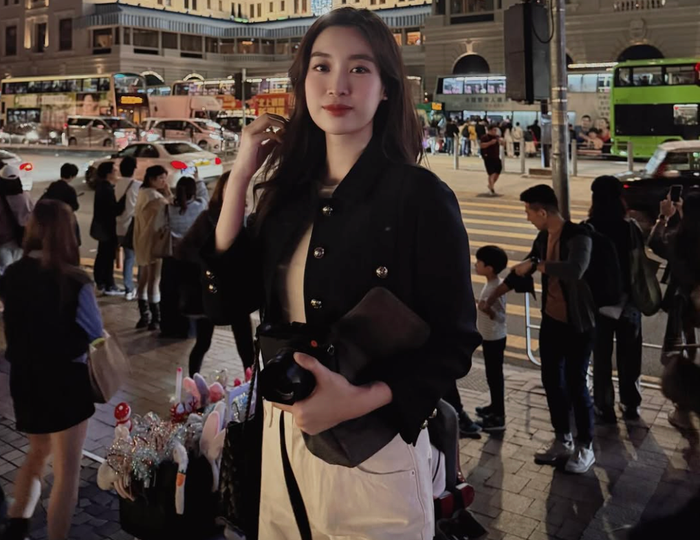 Một trong những hình ảnh mới nhất của Đỗ Mỹ Linh. Ảnh: IGNV