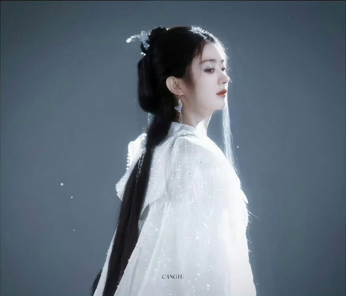 Sức ảnh hưởng của mỹ nhân họ Triệu trong dự án cổ trang này là rất lớn (Ảnh: Weibo).