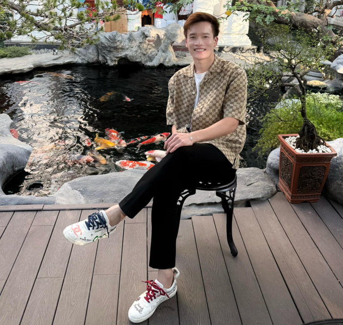 Cầu thủ Hoàng Đức. Ảnh: FBNV