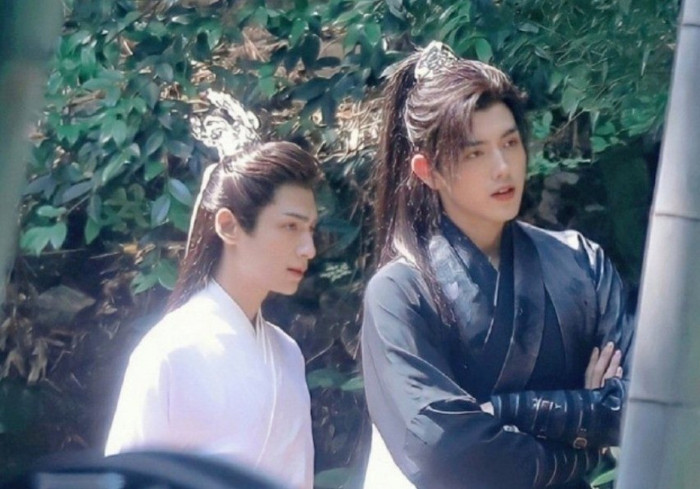 Ảnh hậu trường bộ phim.