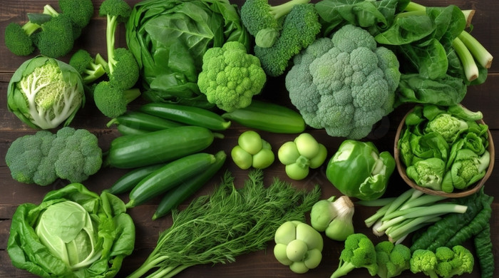 Rau xanh có vai trò cực quan trọng đối với cả sức khoẻ và sắc đẹp. Ảnh minh hoạ