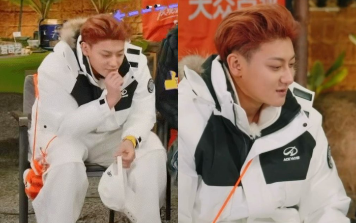 Hoàng Tử Thao thể hiện sự bình tĩnh khi kể lại tai nạn kinh hoàng. Ảnh: Weibo