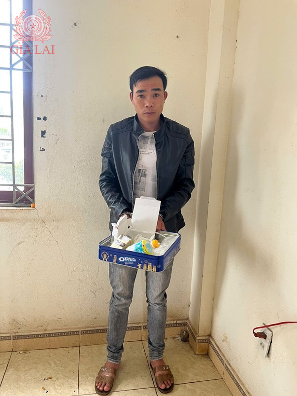 Đối tượng Đinh Văn Ai. Ảnh: Công an tỉnh Gia Lai