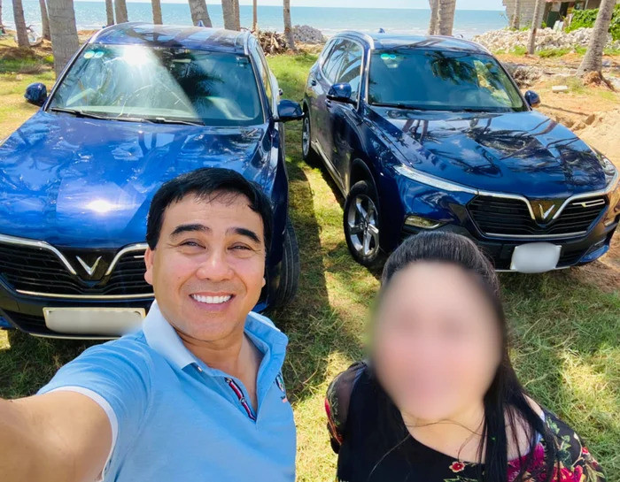 Mẫu SUV thương hiệu Việt của Quyền Linh. Ảnh: FBNV