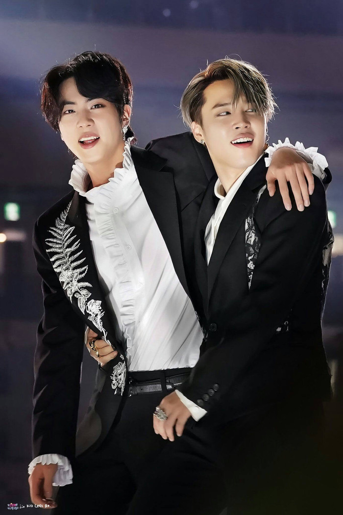 Jimin và Jin&nbsp;