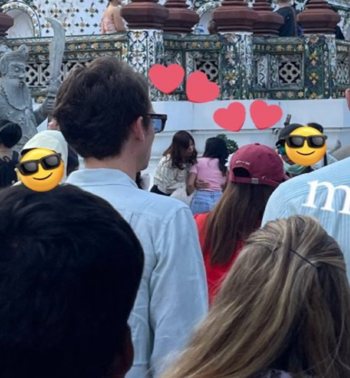 Lisa và Frédéric được bắt gặp hẹn hò ở chốn đông người vào tháng 2 vừa qua. Ảnh:maliluv