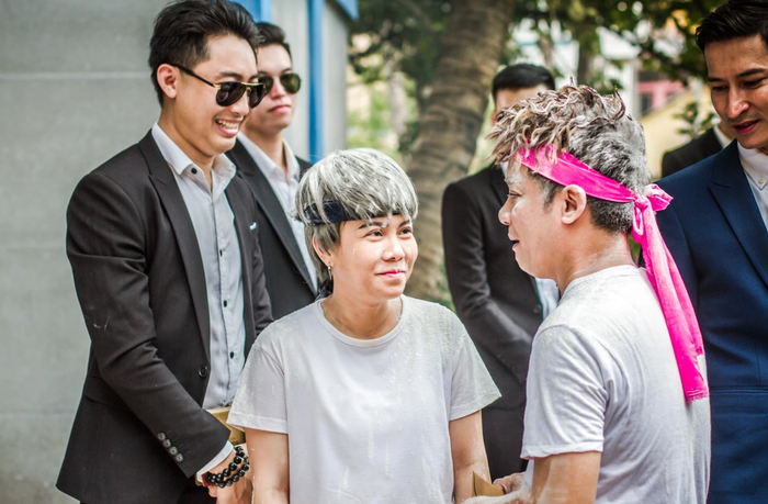 Việt Hương vào vai Ông Nội trong Xóm Trọ 3D.