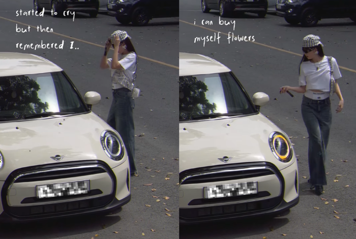 Ngọc Trinh từng bổ sung vào bộ sưu tập xe sang một chiếc ô tô kích thước nhỏ gọn và có khả năng tiết kiệm nhiên liệu ấn tượng. Ảnh chụp màn hình