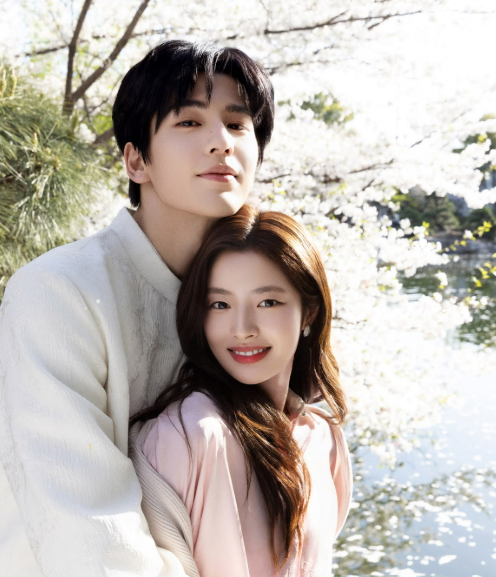 Trương Lăng Hách và Từ Nhược Hàm trong khung hình lãng mạn mang màu sắc chữa lành đặc trưng của Yêu Em