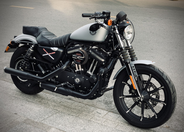 Chiếc mô tô 500 triệu của diễn viên Bình An. Ảnh minh họa