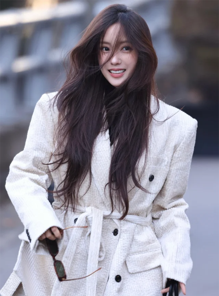 Khoảnh khắc được Hyomin chia sẻ trước khi thay đổi ngoại hình.&nbsp;