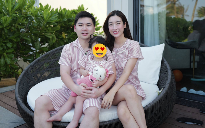 Lần gần đây nhất Đỗ Mỹ Linh chia sẻ ảnh gia đình là từ tháng 8 năm nay. Ảnh: FBNV
