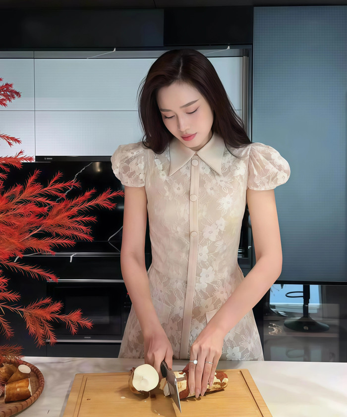 Đỗ Thị Hà đang dành ưu tiên cho gia đình.