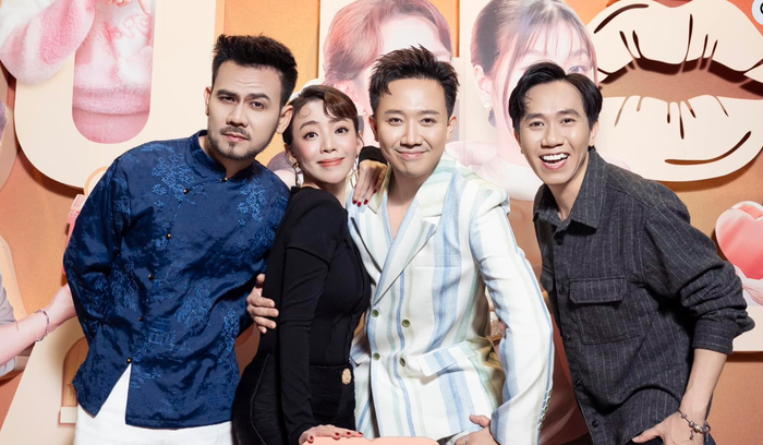 Trấn Thành từng nhiều lần công khai ủng hộ các dự án của Thu Trang. Ảnh: FBNV