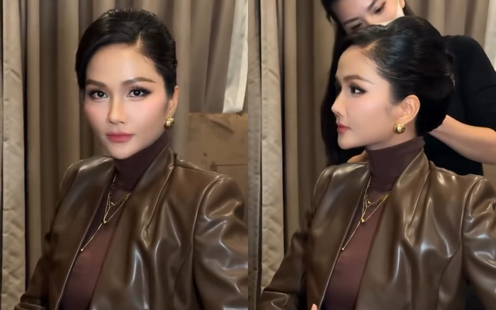 Phần mũi của H'Hen Niê được cho là khác lạ trong video mới nhất do 'chính chủ' đăng tải. Ảnh chụp màn hình