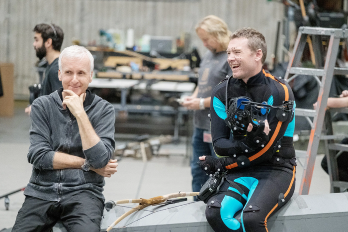 Đạo diễn James Cameron trên phim trường Avatar, người đang âm thầm chuẩn bị những bước đi táo bạo cho phần 4 và 5