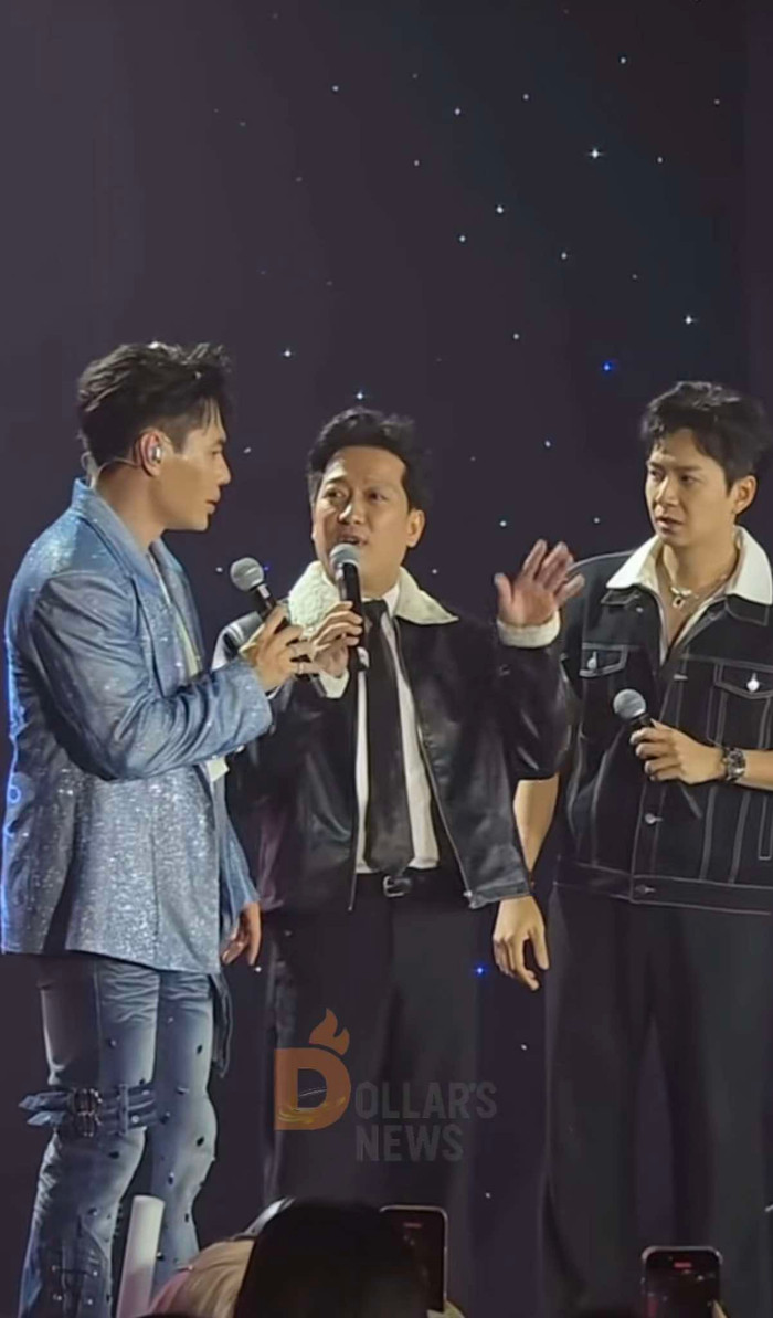 Trường Giang tiết lộ Kiều Minh Tuấn gửi 50 triệu cho Lê Dương Bảo Lâm. Tuy nhiên, nhiều khán giả cho rằng đây là 'miếng hài' của các nghệ sĩ, nhằm tung hứng mang lại tiếng cười. (Ảnh chụp màn hình)