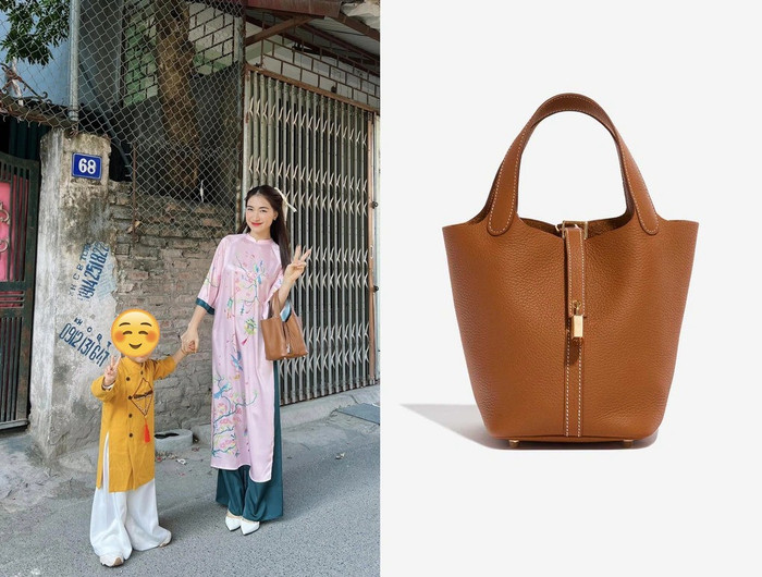 Mẫu túi đến từ thương hiệu Hermès&nbsp;của Hòa Minzy.