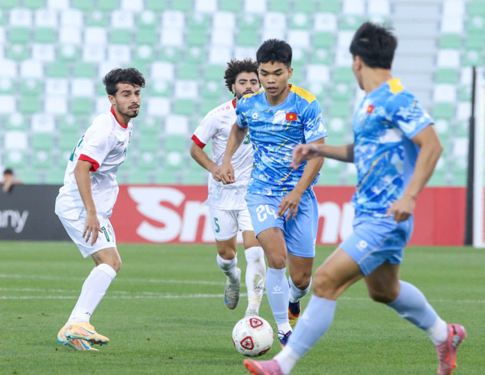 U23 Việt Nam thua 1-2. Ảnh: VFF