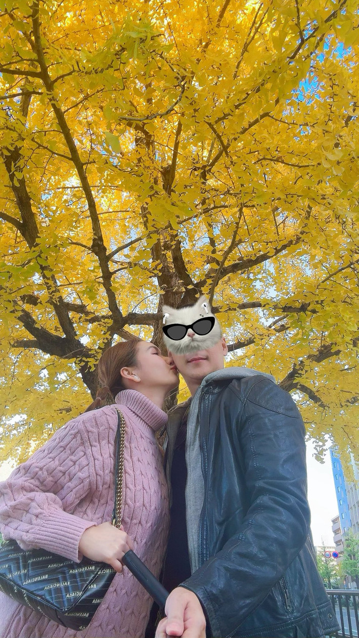 Nữ diễn viên thường đi du lịch cùng chồng.