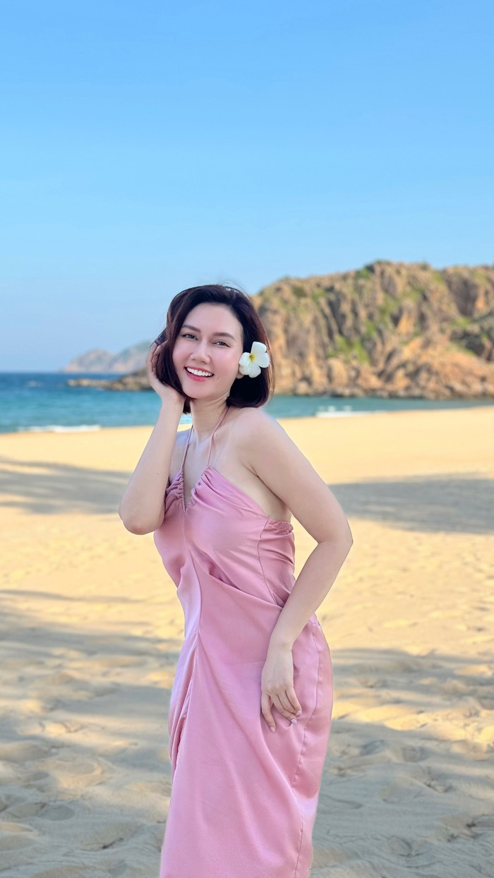 Nữ diễn viên hiện dành thời gian cho gia đình, chưa quay lại đóng phim rầm rộ.