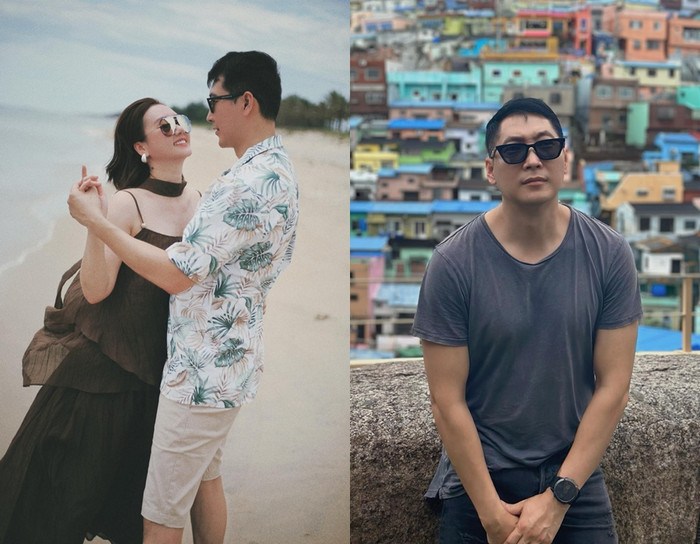 Hương Giang lần đầu công khai ảnh rõ mặt chồng sau thời gian giữ kín.