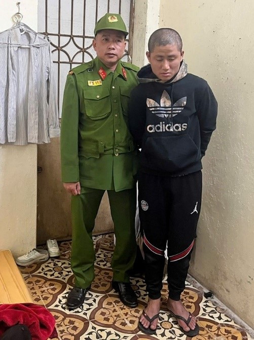 Đối tượng Nguyễn Ngọc Hiếu. Ảnh: Công an TP Hà Nội