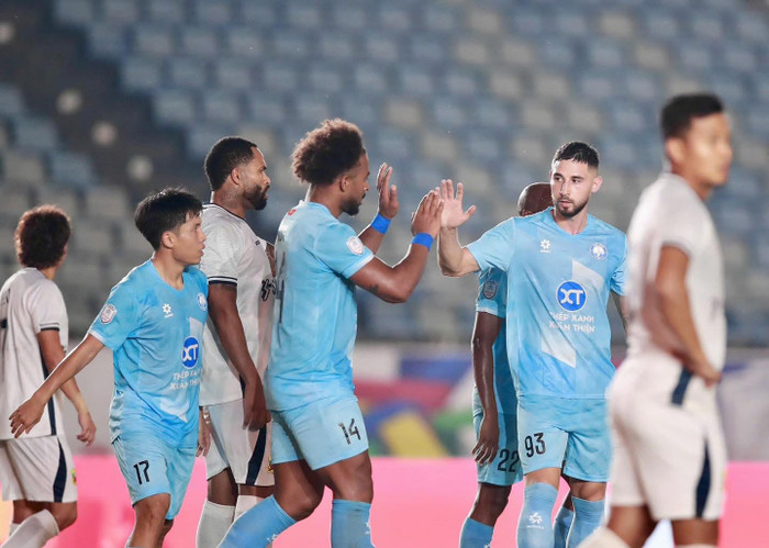 Xuân Son ghi 3 bàn. Ảnh: Nam Định FC