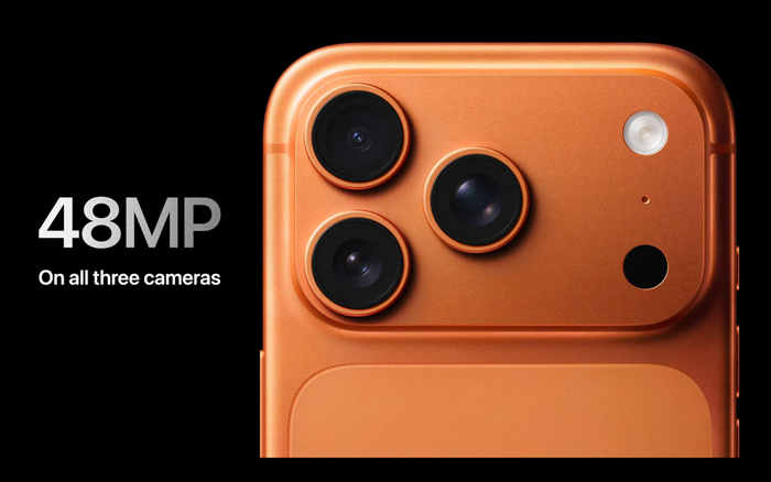 Nhiều cải tiến đã xuất hiện trên iPhone 17 Pro. (Ảnh: Apple)