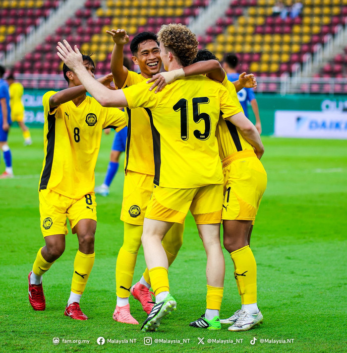 U22 Malaysia muốn vô địch SEA Games 33. Ảnh: Malaysia NT