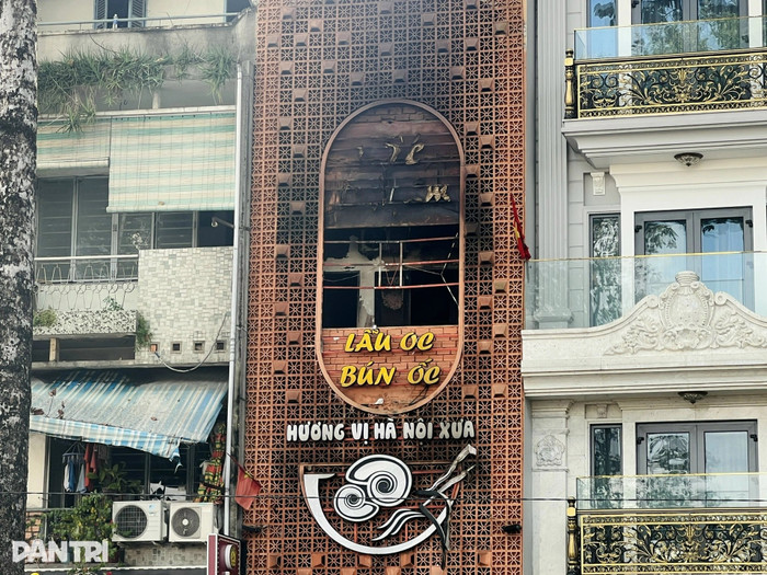 Nơi xảy ra vụ cháy. Ảnh: Dân Trí