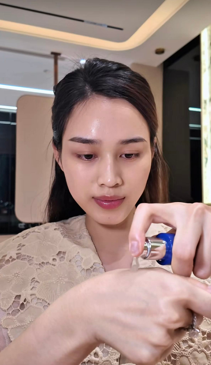 Đỗ Thị Hà tin dùng sản phẩm thuần chay. Ảnh chụp màn hình