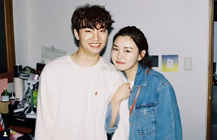 Yoon Ddan Ddan và vợ cũ Eun Jong trước khi ly hôn. 