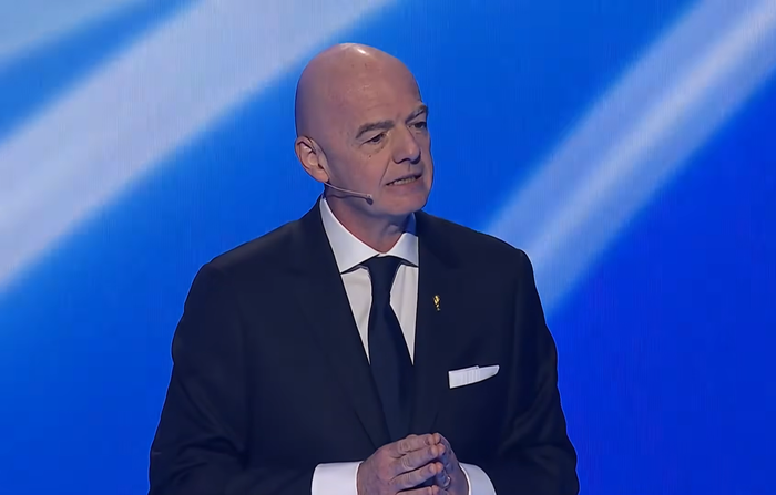 Chủ tịch FIFA Gianni Infantino. 
