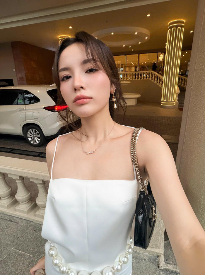 Kỳ Duyên sở hữu 'nước cam' 55 triệu. Ảnh: FBNV