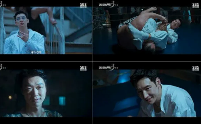 Dàn diễn viên Taxi Driver 3 trong phân cảnh hành động