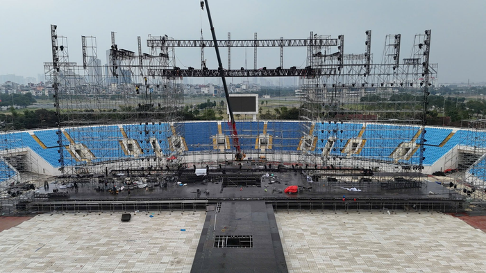 Những hình ảnh đầu tiên bên trong liveshow của ca sĩ Mỹ Tâm.