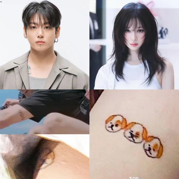 Cặp đôi bị netizen phát hiện hình xăm giống nhau, càng củng cố thêm tin đồn hẹn hò đang lan truyền trên mạng xã hội. 