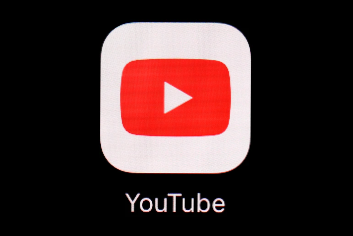 Ứng dụng YouTube. Ảnh: AP News