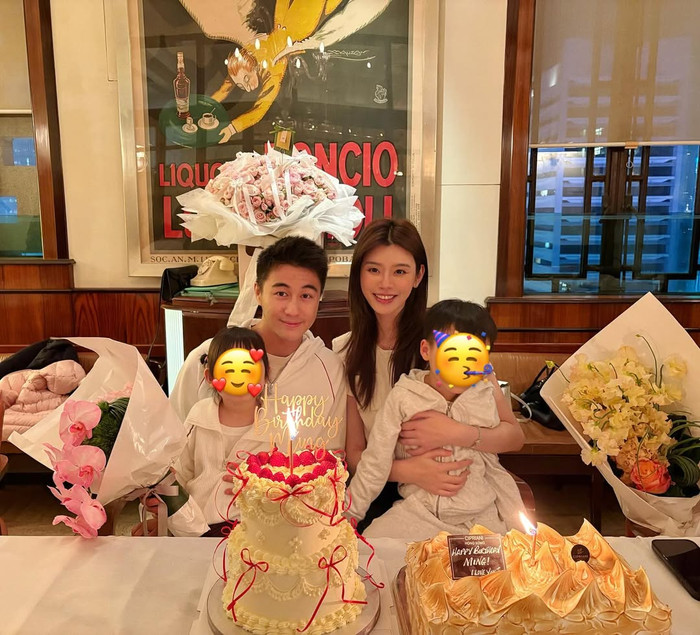 Cặp đôi khéo léo giữ kín hình ảnh, thông tin của hai con. Ảnh: IGNV