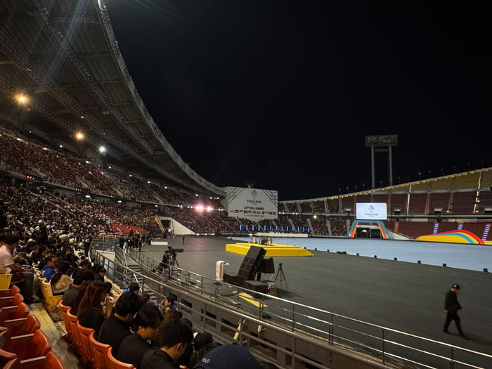 Lễ khai mạc SEA Games 33 đã chính thức diễn ra. Ảnh: Siam Sport